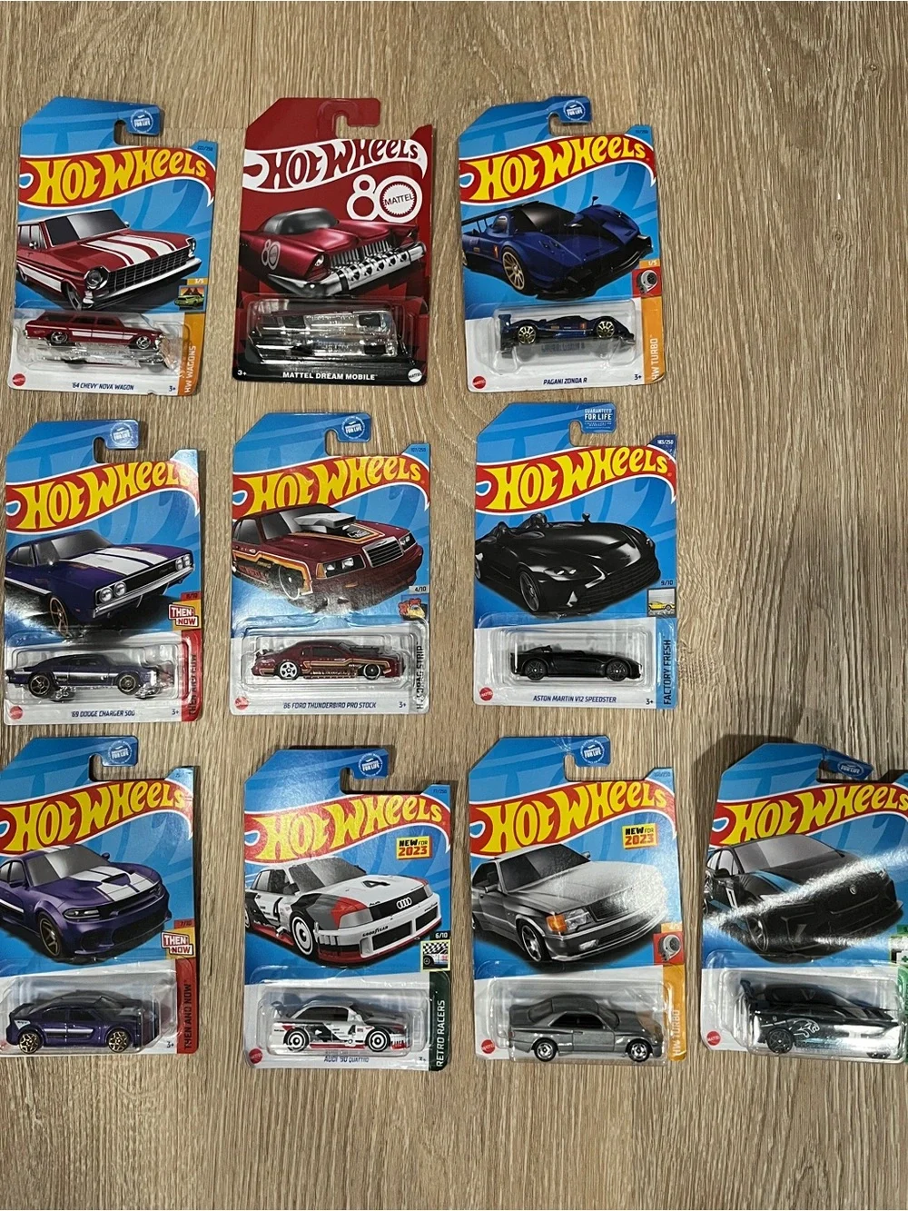 Hot Wheels Mainline Cars - lot of 10